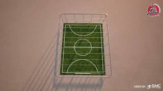 VIDEO DE CANCHA DE FUTBOL CON MALLA