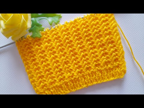 Easy And Beautiful Knitting Pattern