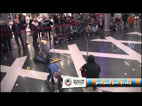 Rzeszów Slalom Battle 2012 - przejazd pod tyczka