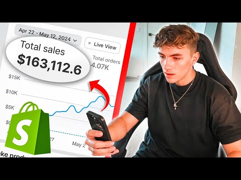I Made $160,000 Dropshipping in 2 Weeks (Full Beginners Guide)