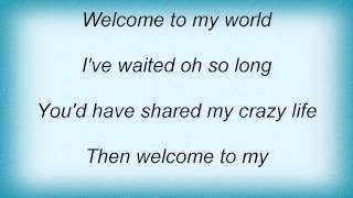 Tina Arena - Welcome To My World Lyrics