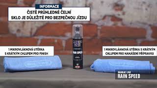 MANIAC - tekuté stěrače 100 ml- RAINSPEED pro Car detailing