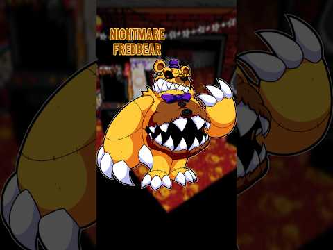 Frickbear's Nightmare Animatronics #fnaf #fnaffangame #fnaf4