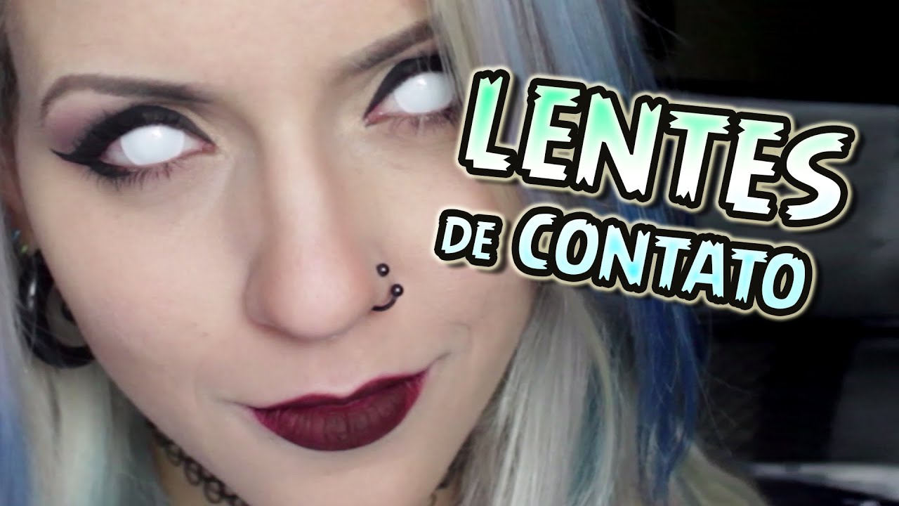 Watch Now Minhas Lentes de Contato #2 - Circle Lens, Sclera, Total Blind, Manson Minhas Lentes de Contato #2 - Circle Lens, Sclera, Total Blind, Manson