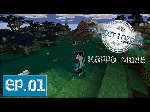 Modded Minecraft Project Ozone 3 - #1 So It BEGINS! (Overworld?)