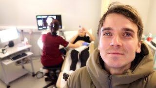 Seeing our baby's face for the first time & one of my favourite things to do this time of year