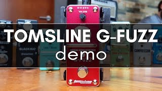Video thumbnail for Tomsline G-Fuzz Guitar Sound Demo by Pedal Syndicate