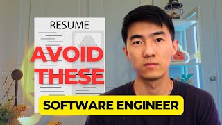 Avoid These Mistakes On Your Software Engineer Resume | The Tips That Got Me Into Google