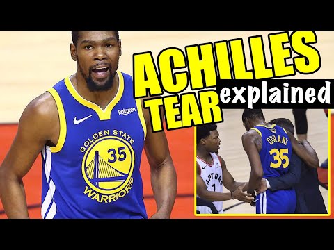 KEVIN DURANT INJURY EXPLAINED | Achilles Injury Until Proven Otherwise | DOCTOR REVIEWS Video
