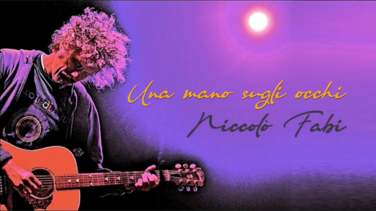 Niccolò Fabi - Una Mano Sugli Occhi - Base Musicale con Testo