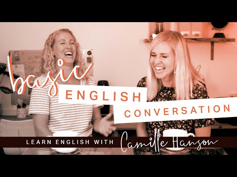 Basic English Conversation in Slow English - Learn English with Camille