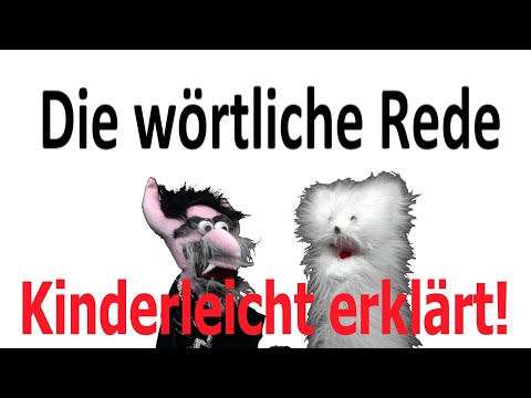 #schulfritz-Wörtliche Rede - Kinderleicht erklärt!!!