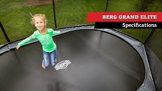 BERG Grand Elite InGround 520 Grey + ochranná sieť Deluxe DLX XL