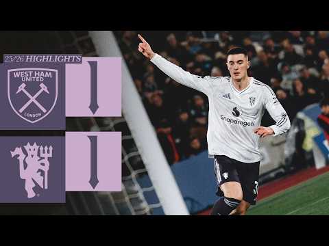 Sesko Levels It! 🔥 | West Ham v Man Utd | Highlights