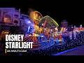 Disney Starlight Parade At Magic Kingdom Walt Disney World 4K 60FPS Multi Cam