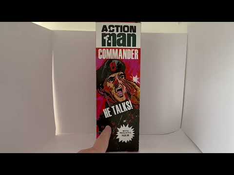 2007 Action Man 40th Anniversary - Talking Commander - 12 Inch Action Figure In The Original Box