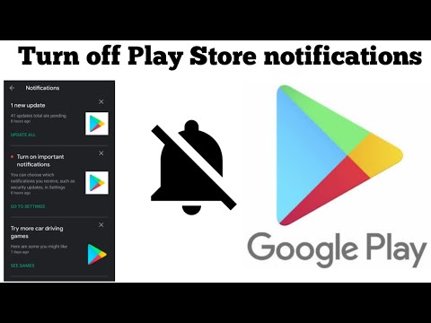 How to turn off notifications on Google Play Store | Disable notifications | Techno Logic
