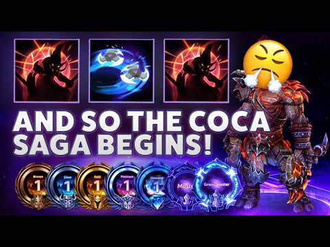 Zuljin Tazdingo - AND SO THE COCA SAGA BEGINS! - Bronze to Grandmaster S1 2022