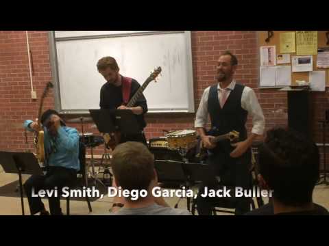 Levi Smith, Diego Garcia, Jack Buller playing Wes Montgomery's 