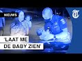 Agent redt baby van verstikkingsdood