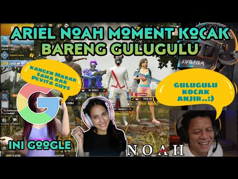 Ariel Noah (Kubiga) Ngakak Terus Main Sama Gulugulu Moment Kocak - Pubg Mobile