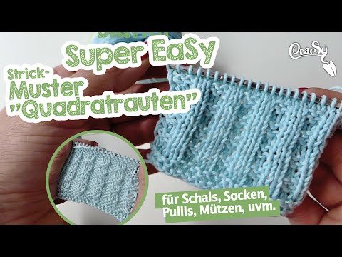 super easy knitting pattern square ribs #knitting #knittingpattern #knittingforbeginners #easy #