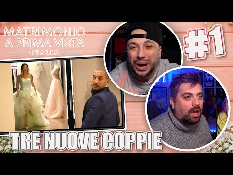 THE THREE NEW COUPLES | Married at First Sight Italy 2022 (Season 5) | Ep. #1 *REACTION*
