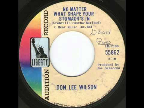 Don Lee Wilson - No Matter What Shape (Your Stomach's In)