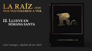 La Raíz - Llueve en Semana Santa | Live in Vistalegre (Audio)