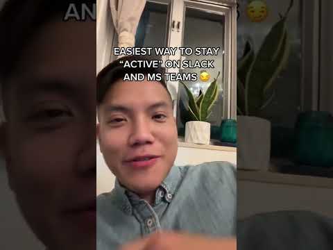 Stay Active Hack on Slack and MS Teams 😎 #shorts