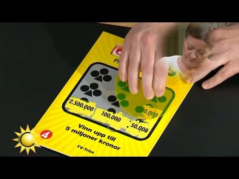 Triss - så mycket vinner Monica  - Nyhetsmorgon (TV4)