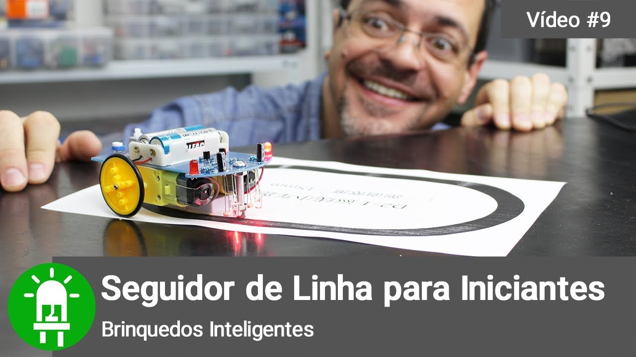 Robô Seguidor de Linha para Iniciantes