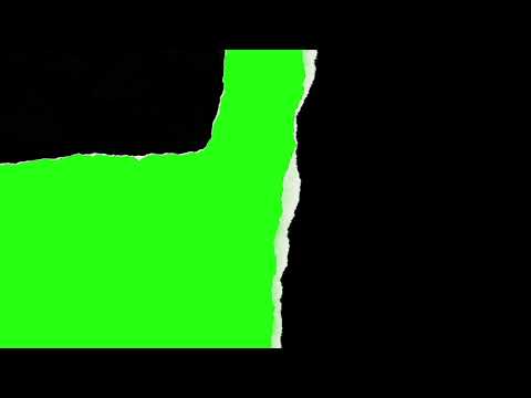 Paper Rip Transition | Greenscreen/Chroma Key [FREE DOWNLOAD]