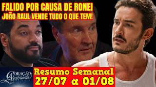 Coração Acelerado - 😍 Resumo Semanal da Novela Coração Acelerado de 27 de Julho a 01 de Agosto!