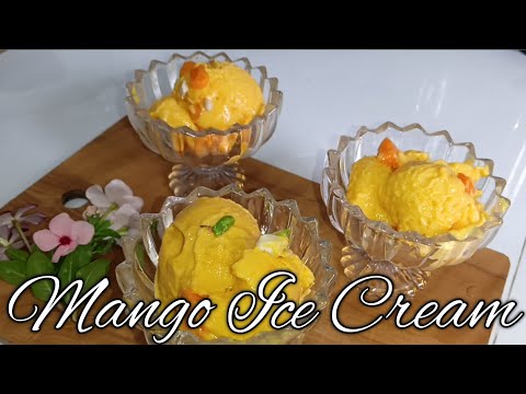 Mango Ice Cream #Mango Ice cream recipe #Mango ice cream #From Saeeda Khatoon Dbd #IceCream#Mango #💞