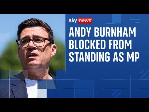 Andy Burnham's bid to return as MP blocked by Labour's NEC