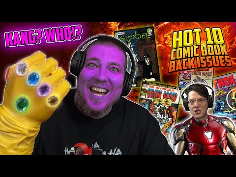 Iconic Comic Characters Maintaining HEAT | HOT10 Back Issue Comic Book List ft.Gem Mint Collectibles