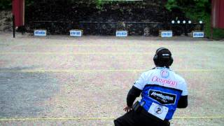preview picture of video 'NRAblog: Bruce Piatt at Falling Plate Event during 2011 MidwayUSA & NRA Bianchi Cup'