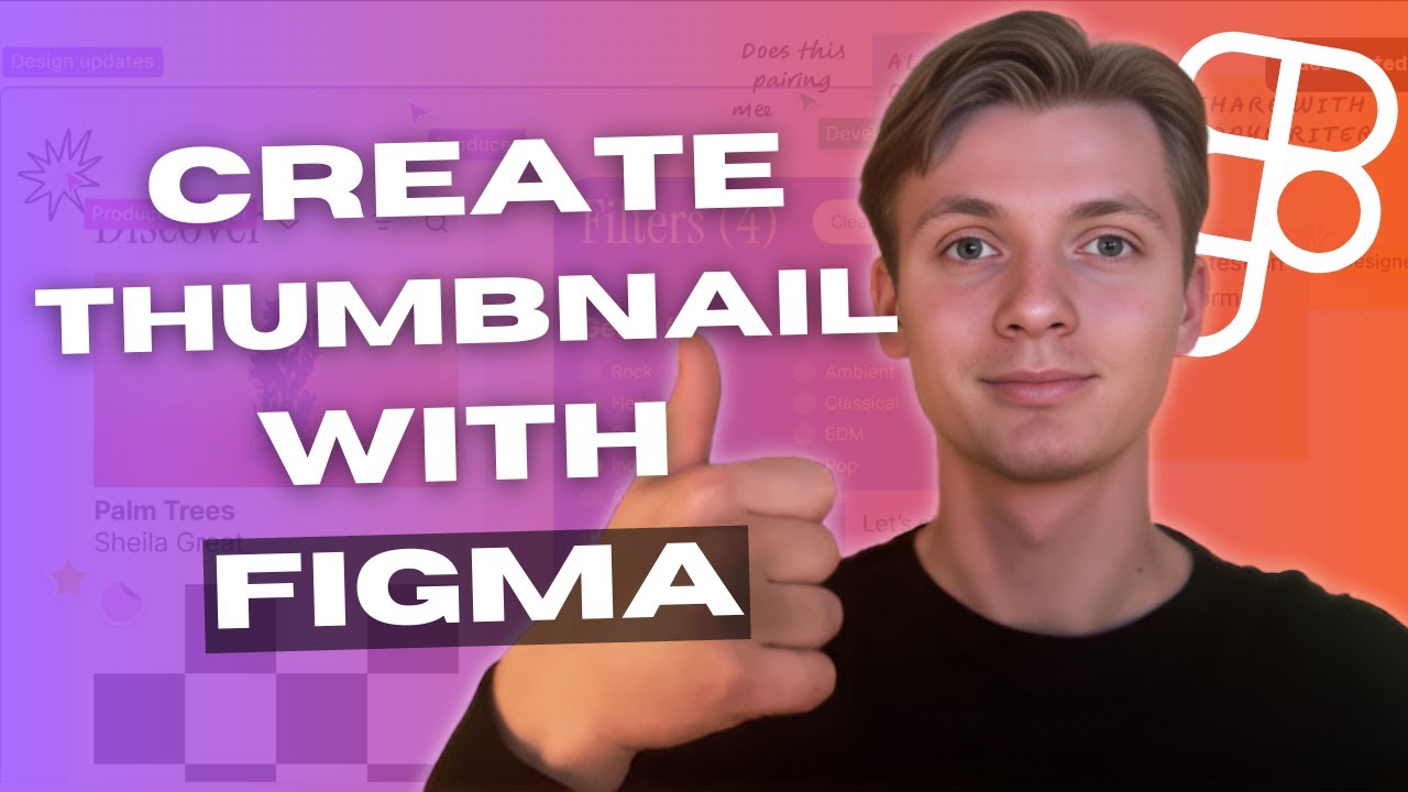 Figma Tutorial for Beginners | Create a thumbnail with Figma