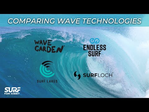Vergleich der Wellentechnologie beim Surf Park Summit – Surf Lakes, Endless Surf, Wavegarden und ...