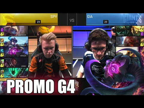 Giants vs Splyce | Game 4 S6 EU LCS Summer 2016 Promotion Tournament | GIA vs SPY G4 1080p