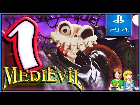 MediEvil Remake PS4 Walkthrough Part 1 Sir Daniel Fortesque RETURNS!