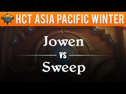 Jowen vs Sweep - Hearthstone Championship Tour Asia Pacific 2017:  Swiss Round 5