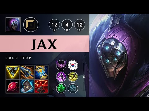 Jax Top vs Sion - KR Master Patch 25.13