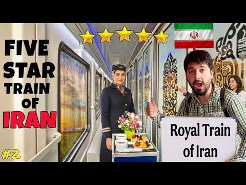 World’s Most Luxurious Train in Iran 🇮🇷 | Tehran to Mashhad Experience @travelwithak