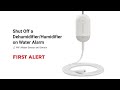 Shut Off a Dehumidifier/Humidifier on Water Alarm Using L2