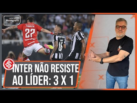 O Inter que venceu o River não foi ao Rio! Botafogo 3 x 1, com sobra!
