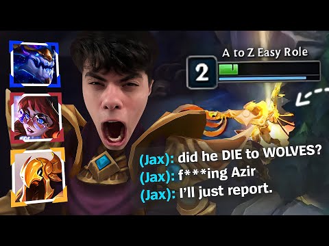 THESE "JUNGLERS" MADE MY TEAMMATES GO COMPLETELY CRAZY - JUNGLE A-Z #6