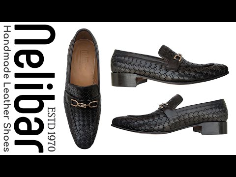 Nelibar Handmade Royal Black Leather Shoes – R690