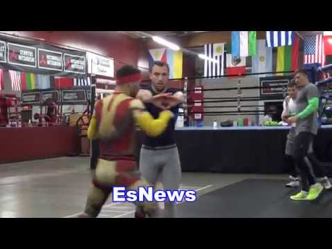 Vasyl Lomachenko Working Out - esnews boxing